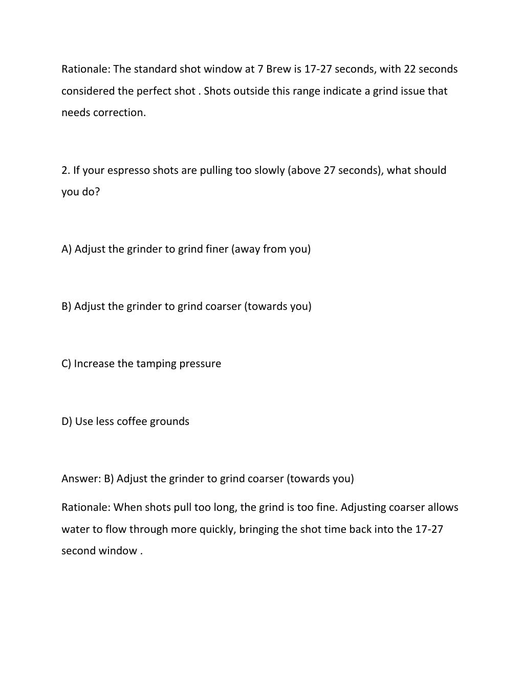 Preview page 2 of 7 brew test 2026 update comprehensive questions and verified answers (complete solutions) ASSURED SUCCESSGRADE A+!! (100