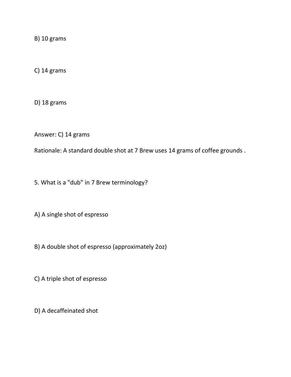 Preview page 4 of 7 brew test 2026 update comprehensive questions and verified answers (complete solutions) ASSURED SUCCESSGRADE A+!! (100