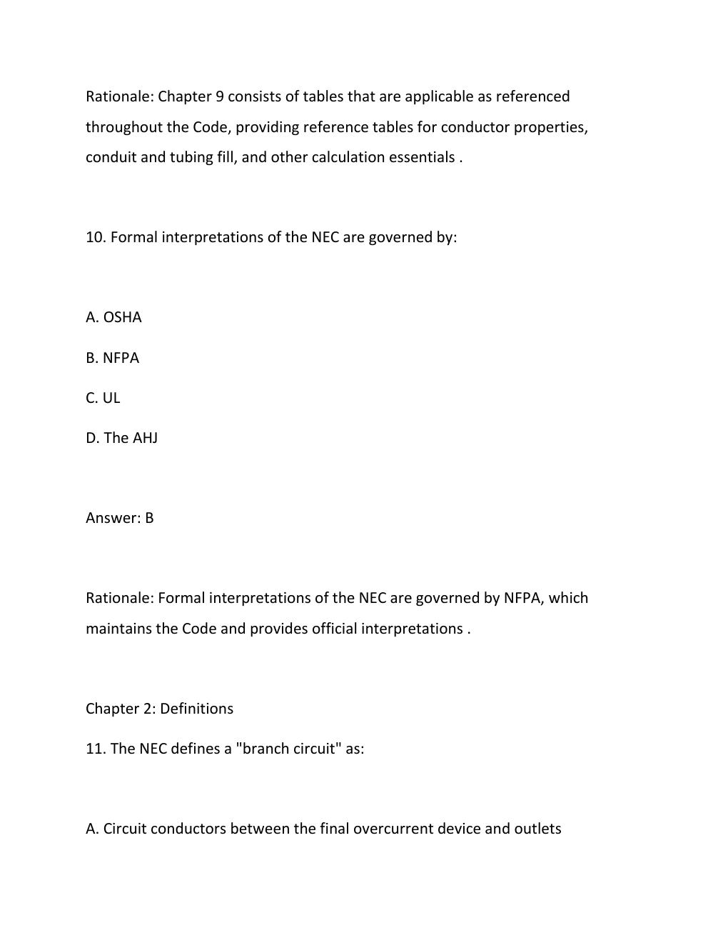 Preview page 7 of Solution and Answer Guide Illustrated Guide to the National Electrical Code 9th Edition by Charles R