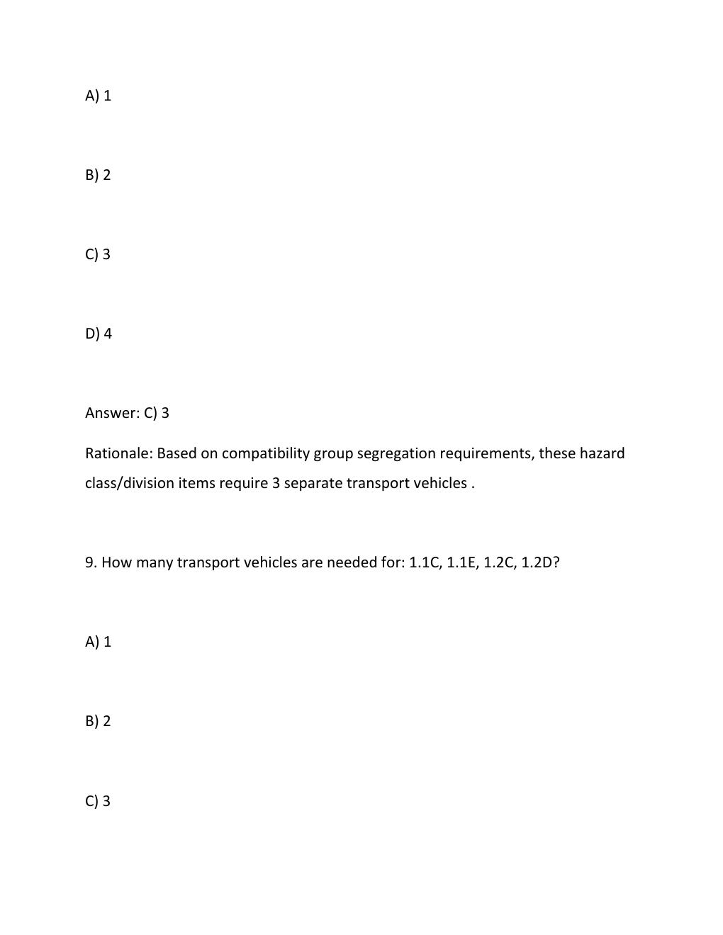 Preview page 7 of Ammo 51 Course MV-DL Questions and Answers 100%...