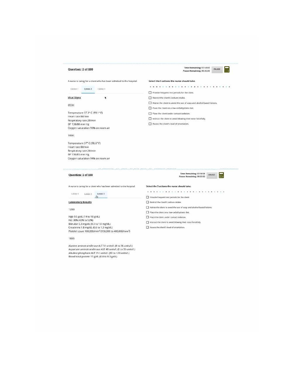 Preview page 2 of ATI RN Comprehensive Predictor 2026 Exit Prep with NGN 180 Questions and Answers