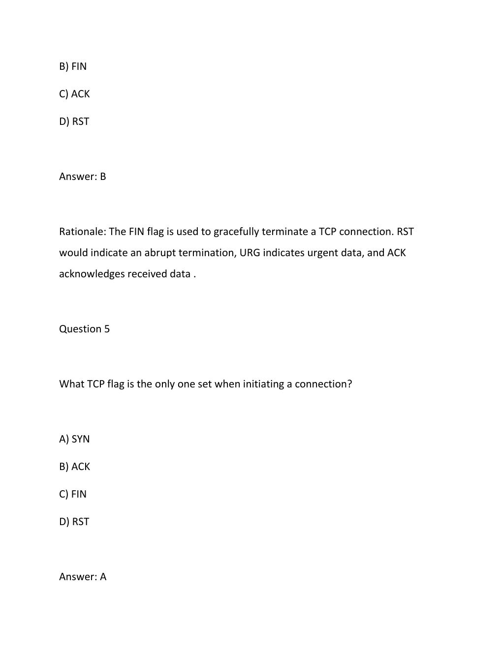Preview page 4 of SANS SEC401 MODULE PAPER 2026 QUESTIONS WITH SOLUTIONS