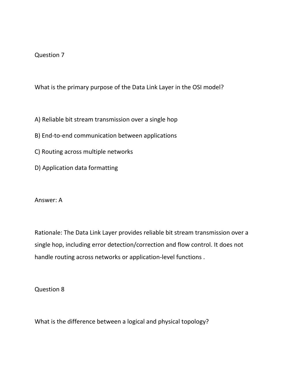 Preview page 6 of SANS SEC401 MODULE PAPER 2026 QUESTIONS WITH SOLUTIONS