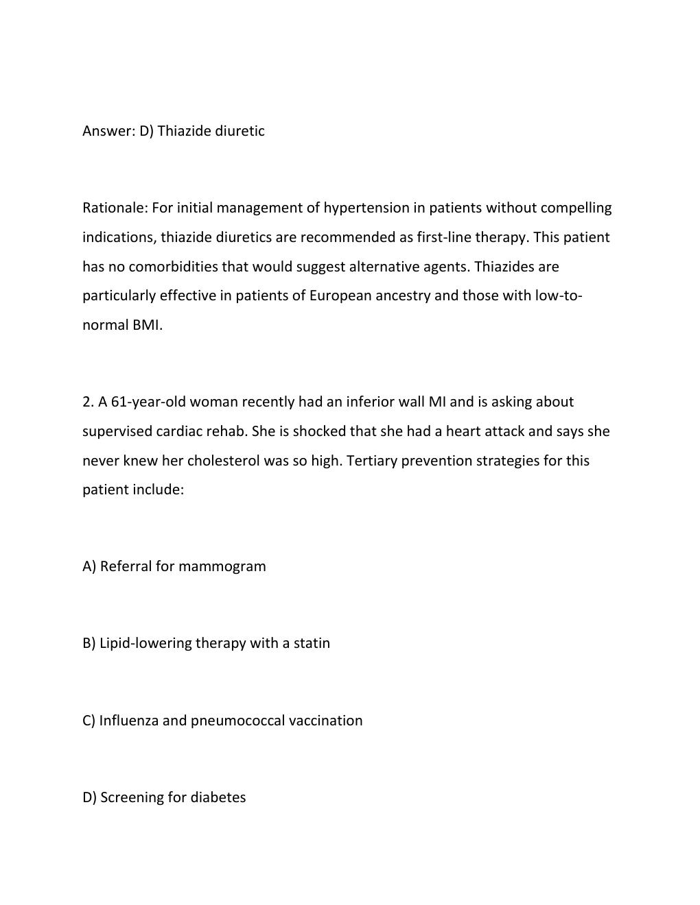 Preview page 2 of Fitzgerald Pre-Test Exam 2026-2027 – Questions with 100% Verified Solutions  New Version  Guaranteed Pass....