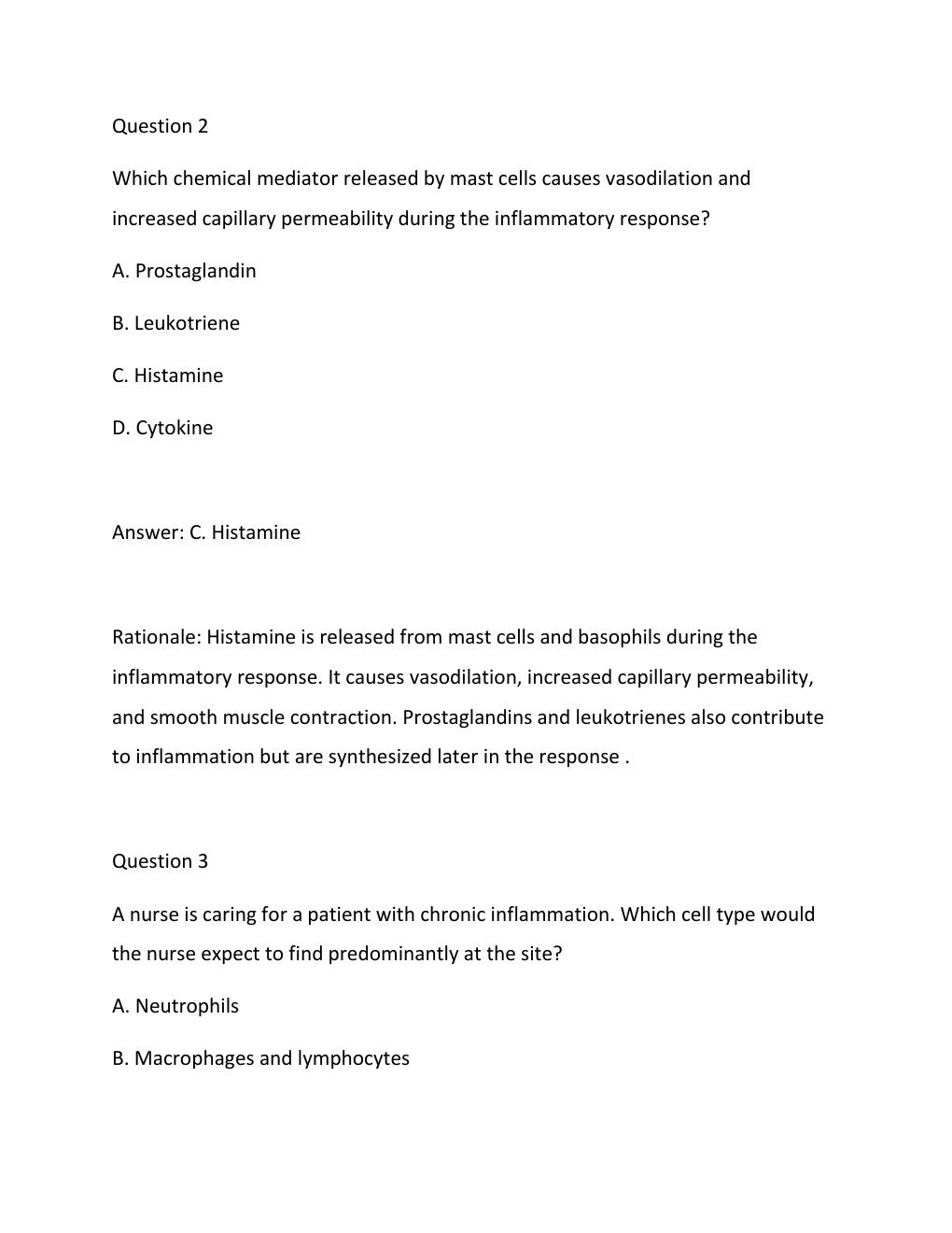 Preview page 2 of NSG 3280 exam 2
