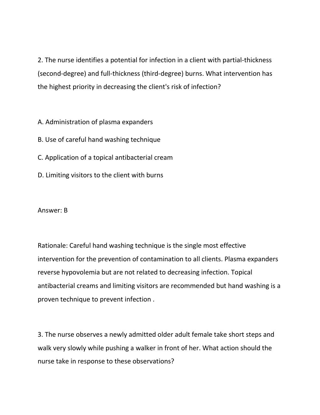 Preview page 2 of Evolve HESI Fundamentals Practice Qs EXAM (latest version verified for accuracy) fully solved & updated (Questions + Ans