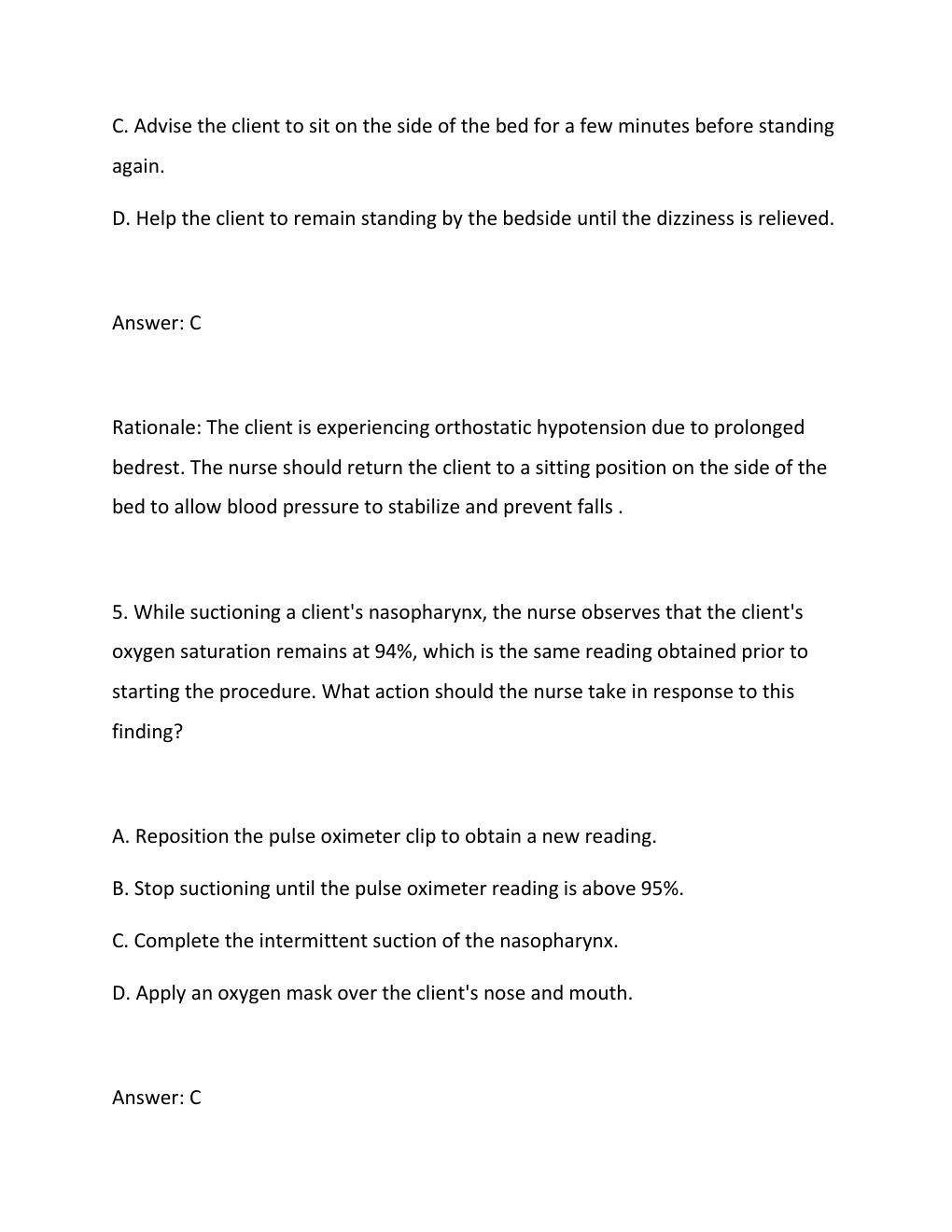Preview page 4 of Evolve HESI Fundamentals Practice Qs EXAM (latest version verified for accuracy) fully solved & updated (Questions + Ans