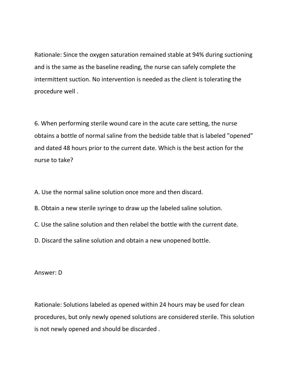 Preview page 5 of Evolve HESI Fundamentals Practice Qs EXAM (latest version verified for accuracy) fully solved & updated (Questions + Ans