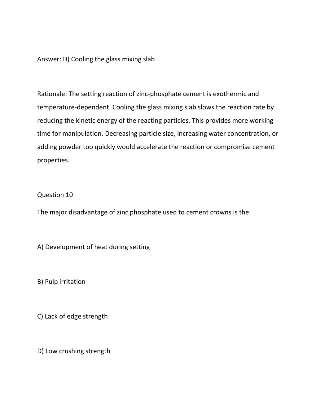 Preview page 10 of NDEB Exam EXAM FREQUENTLY MOST TESTED QUESTIONS AND VERIFIED SOLUTIONS