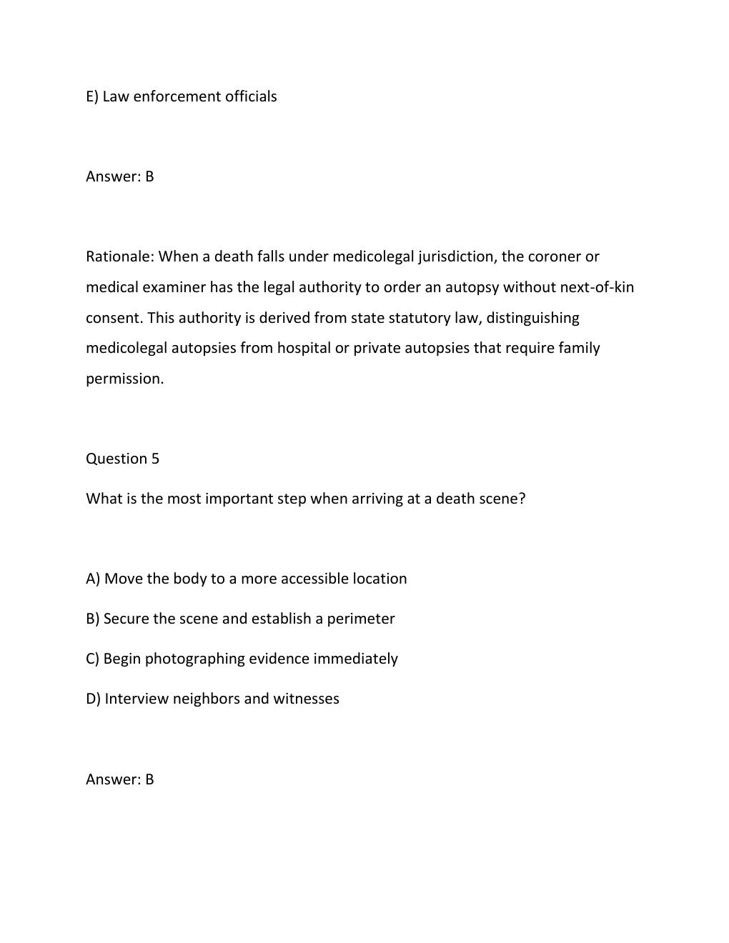 Preview page 4 of A BUNDLE DEAL FOR ABMDI EXAM NEWEST COMPLETE QUESTIONS AND 100