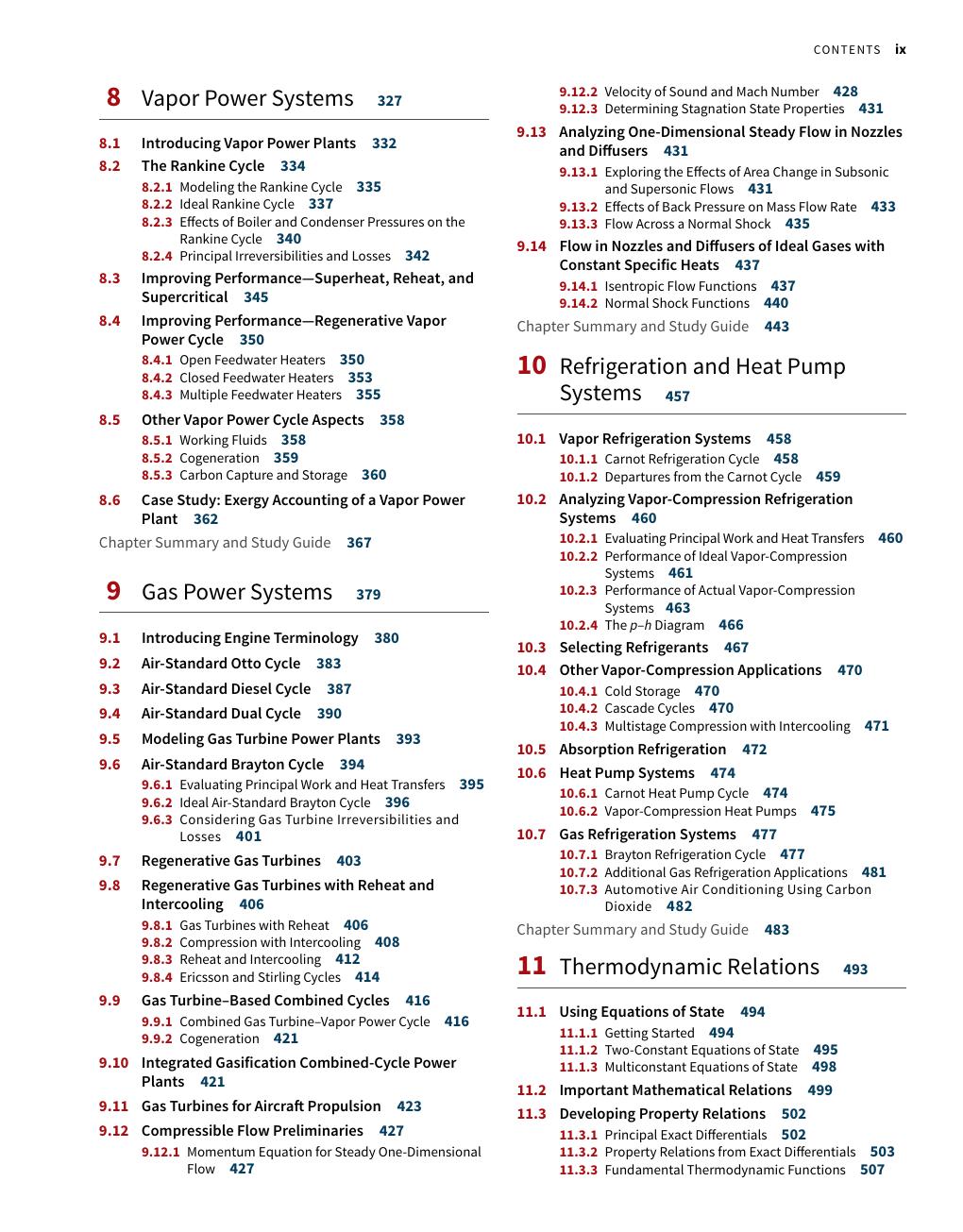 Preview page 10 of Moran's Principles of Engineering Thermodynamics SI Version 9th Global Edition By Michael Moran, Howard Shapiro
