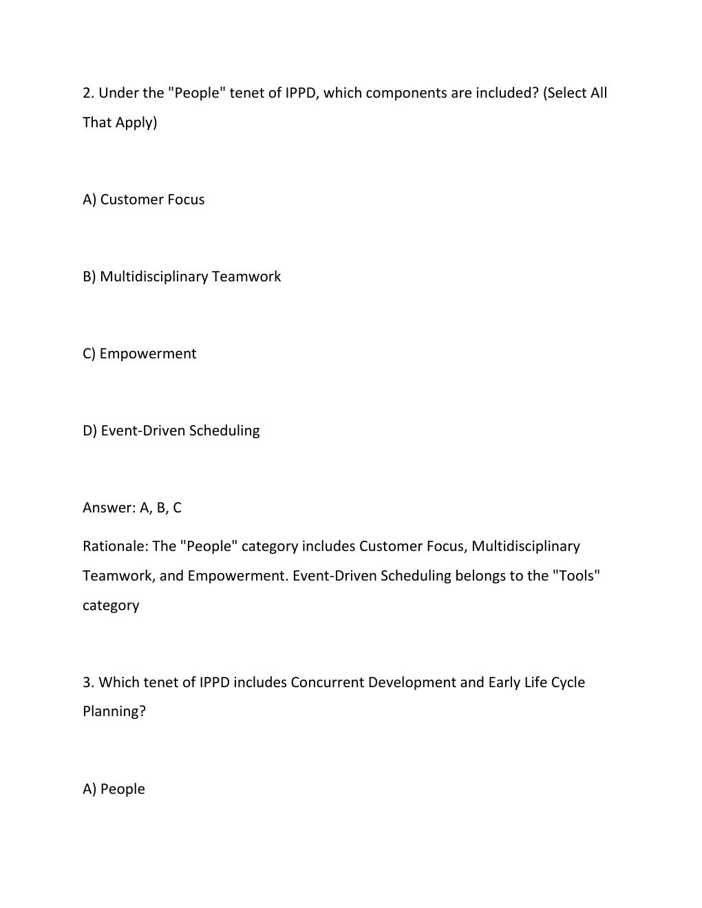 Preview page 2 of PMT 3600V Exam 1  Questions And Answers Updated Study Solutions