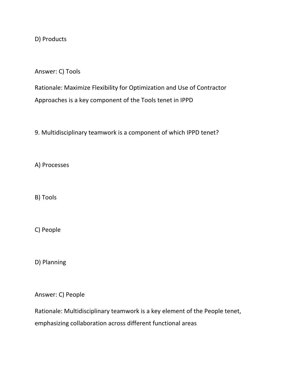 Preview page 7 of PMT 3600V Exam 1  Questions And Answers Updated Study Solutions
