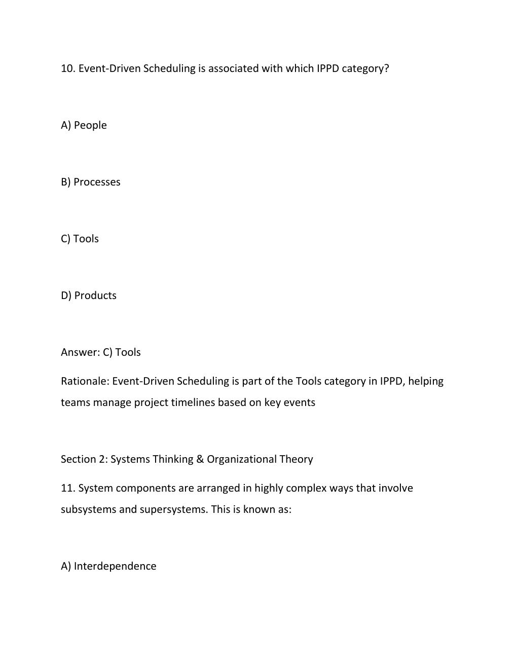 Preview page 8 of PMT 3600V Exam 1  Questions And Answers Updated Study Solutions