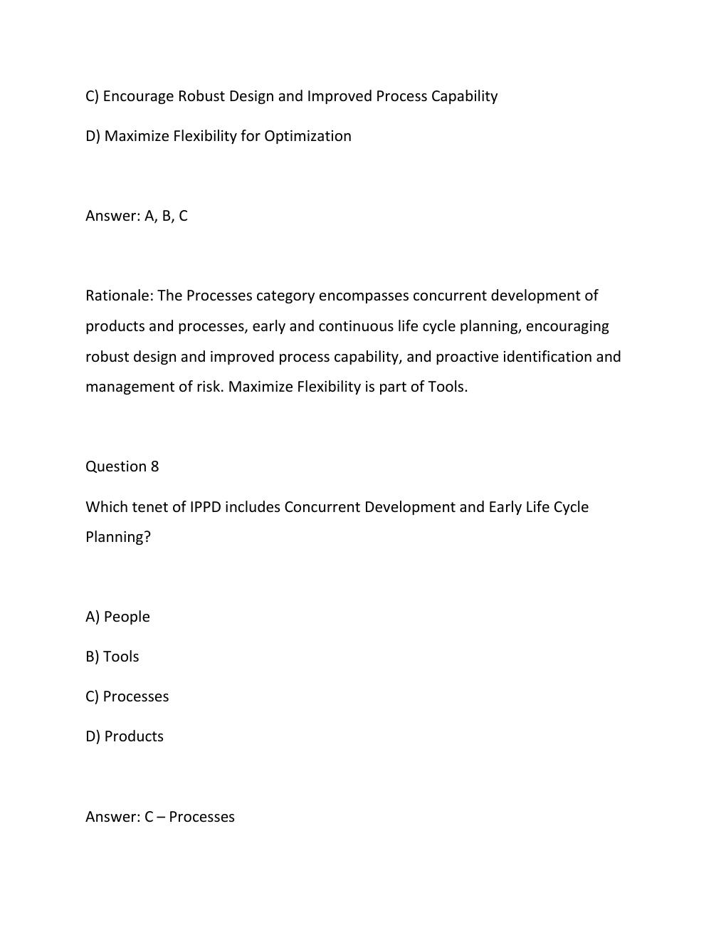 Preview page 6 of PMT 3600V Exam 2Questions and Answers Latest Update with complete solution