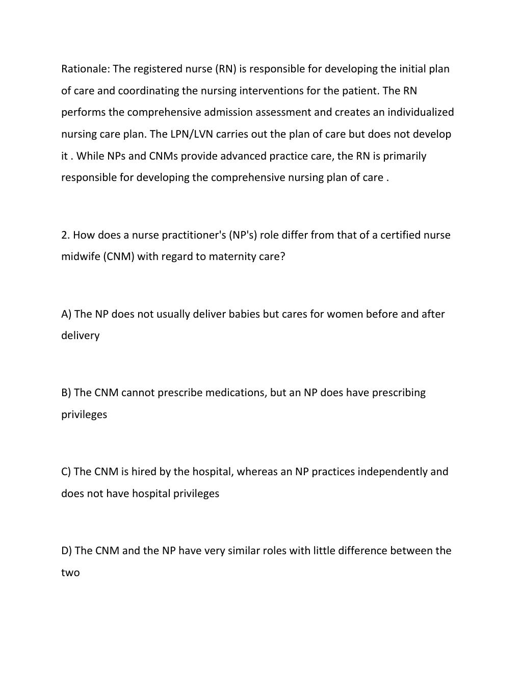 Preview page 2 of Safe Maternity & Pediatric Nursing Care 3rd Edition by Luanne Linnard-Palmer....