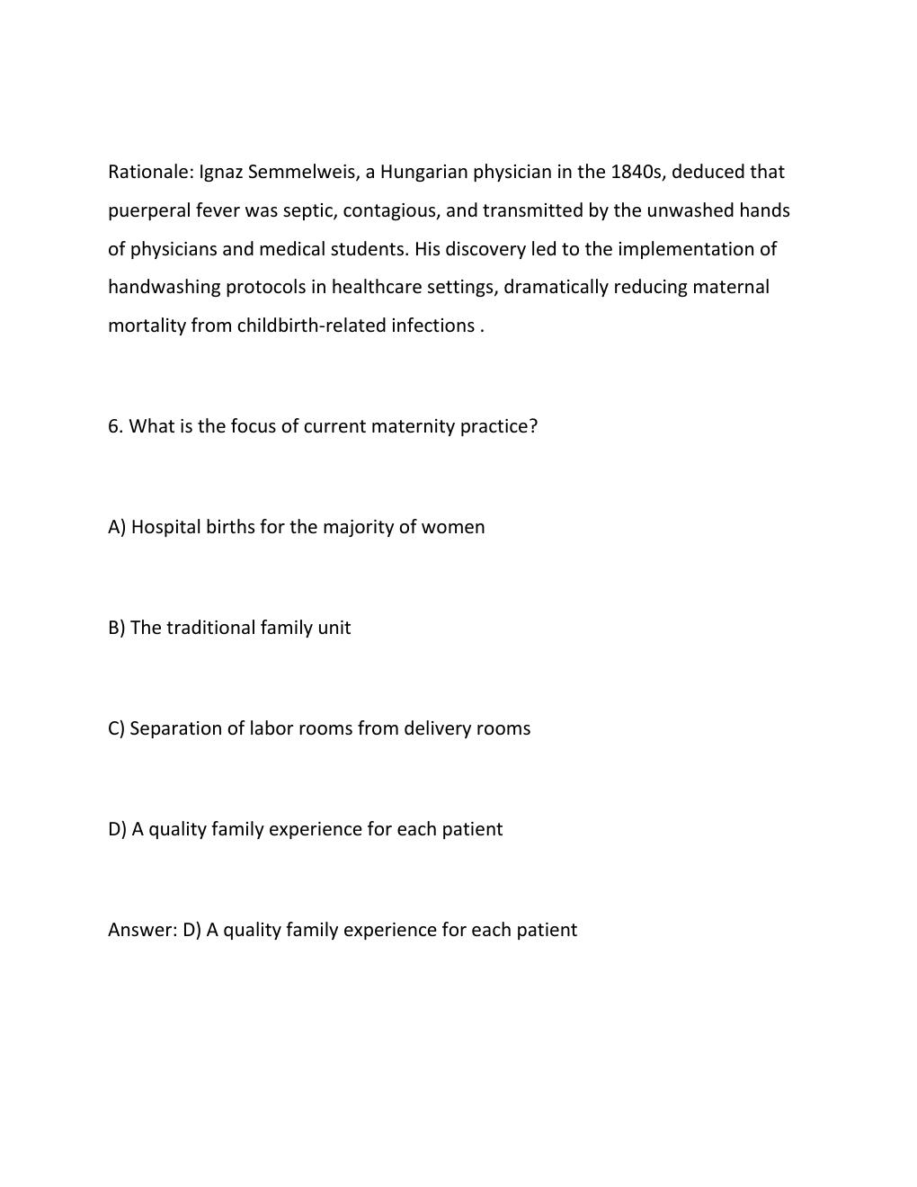 Preview page 6 of Safe Maternity & Pediatric Nursing Care 3rd Edition by Luanne Linnard-Palmer....