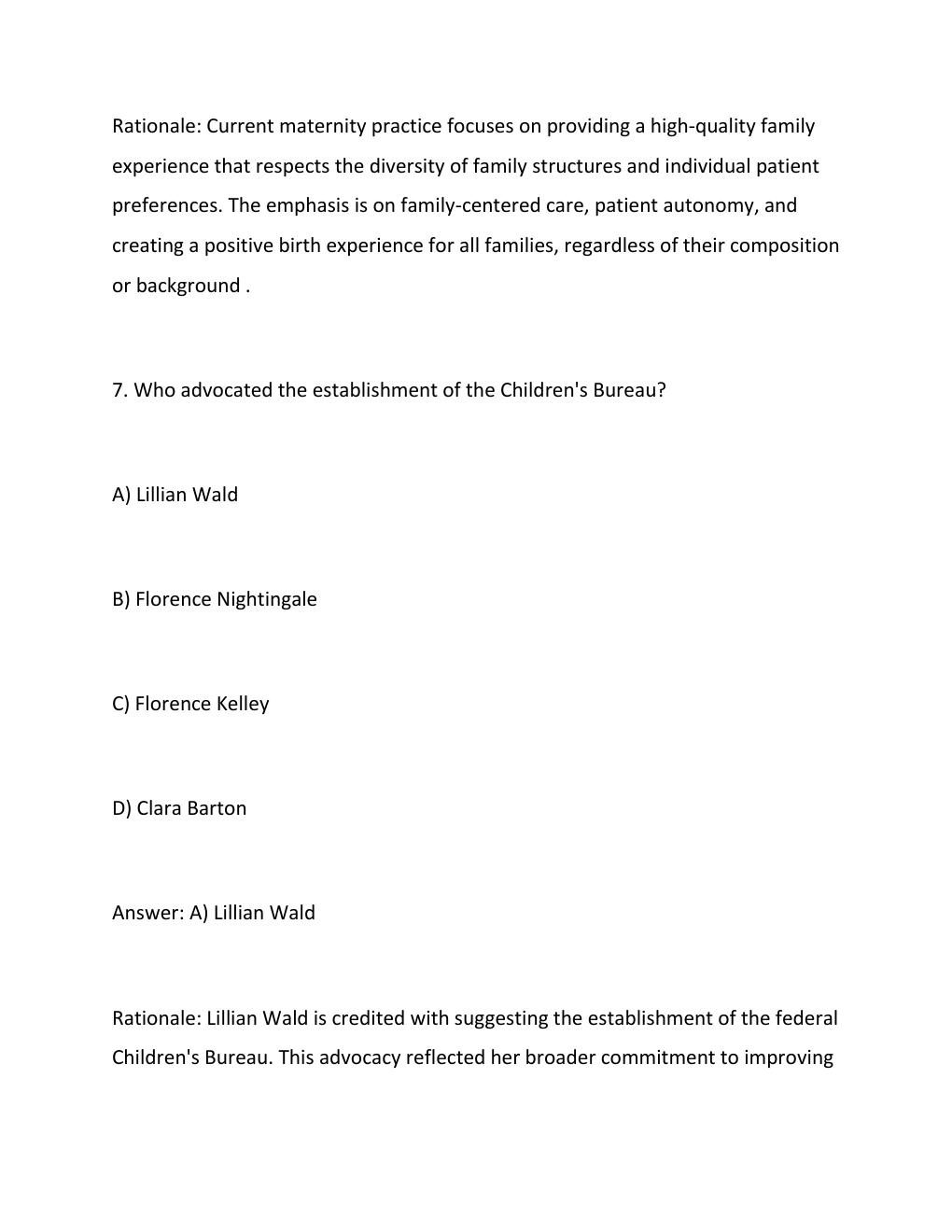 Preview page 7 of Safe Maternity & Pediatric Nursing Care 3rd Edition by Luanne Linnard-Palmer....