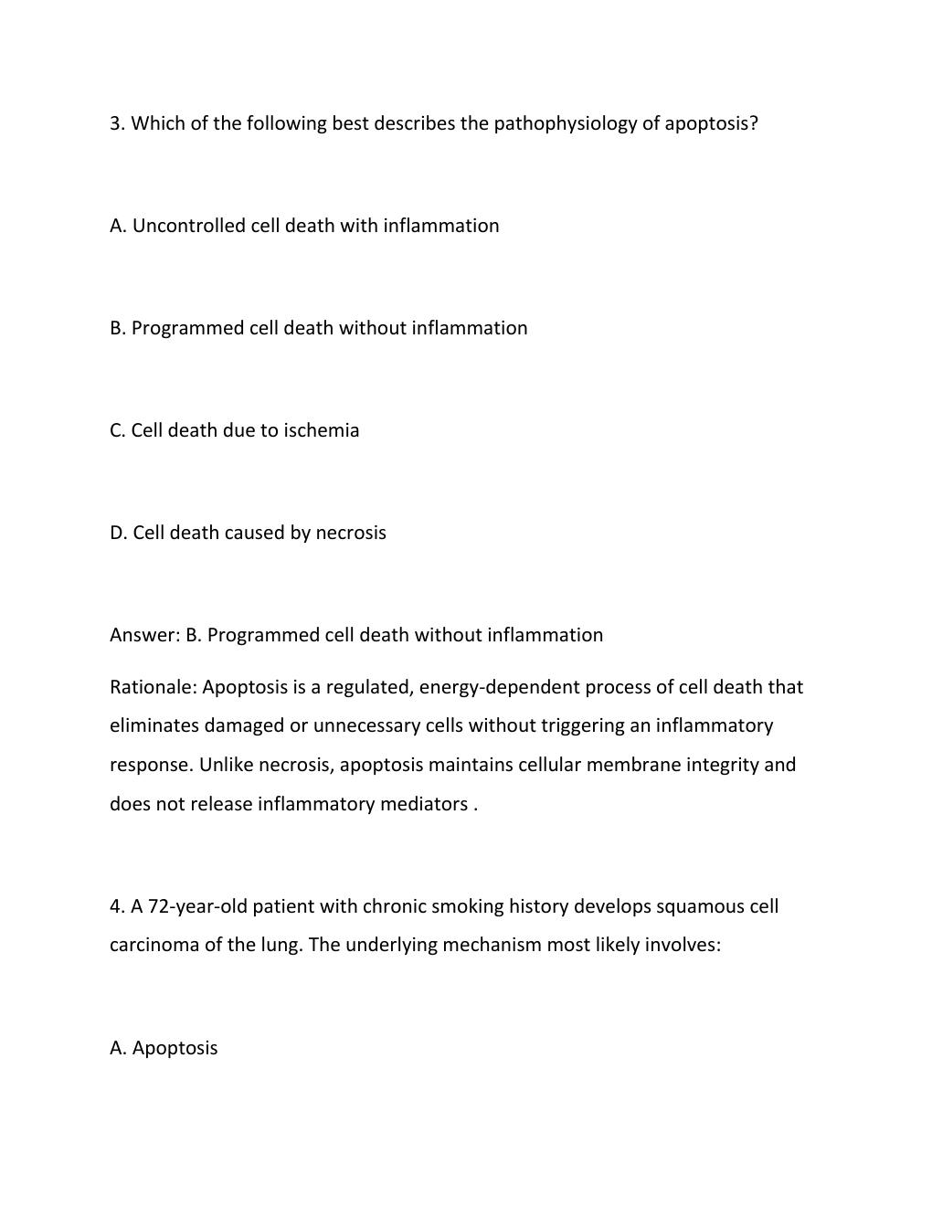 Preview page 3 of NURS6202 (CU-AGPCNP) Advanced Pathophysiology Midterm Exam (Qns and Ans)..