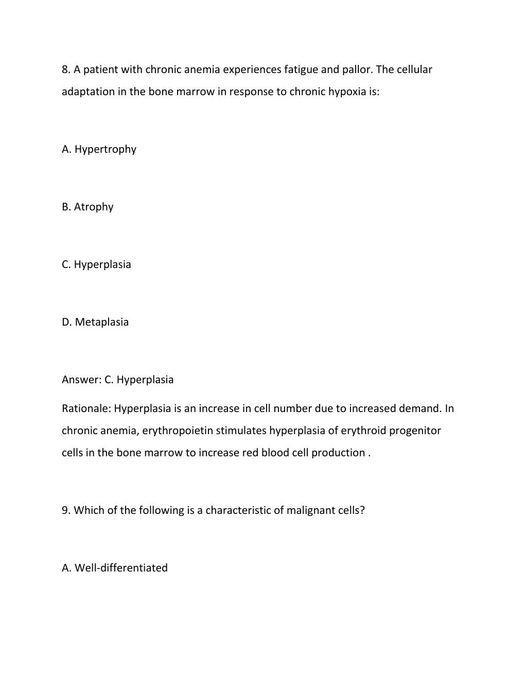 Preview page 7 of NURS6202 (CU-AGPCNP) Advanced Pathophysiology Midterm Exam (Qns and Ans)..