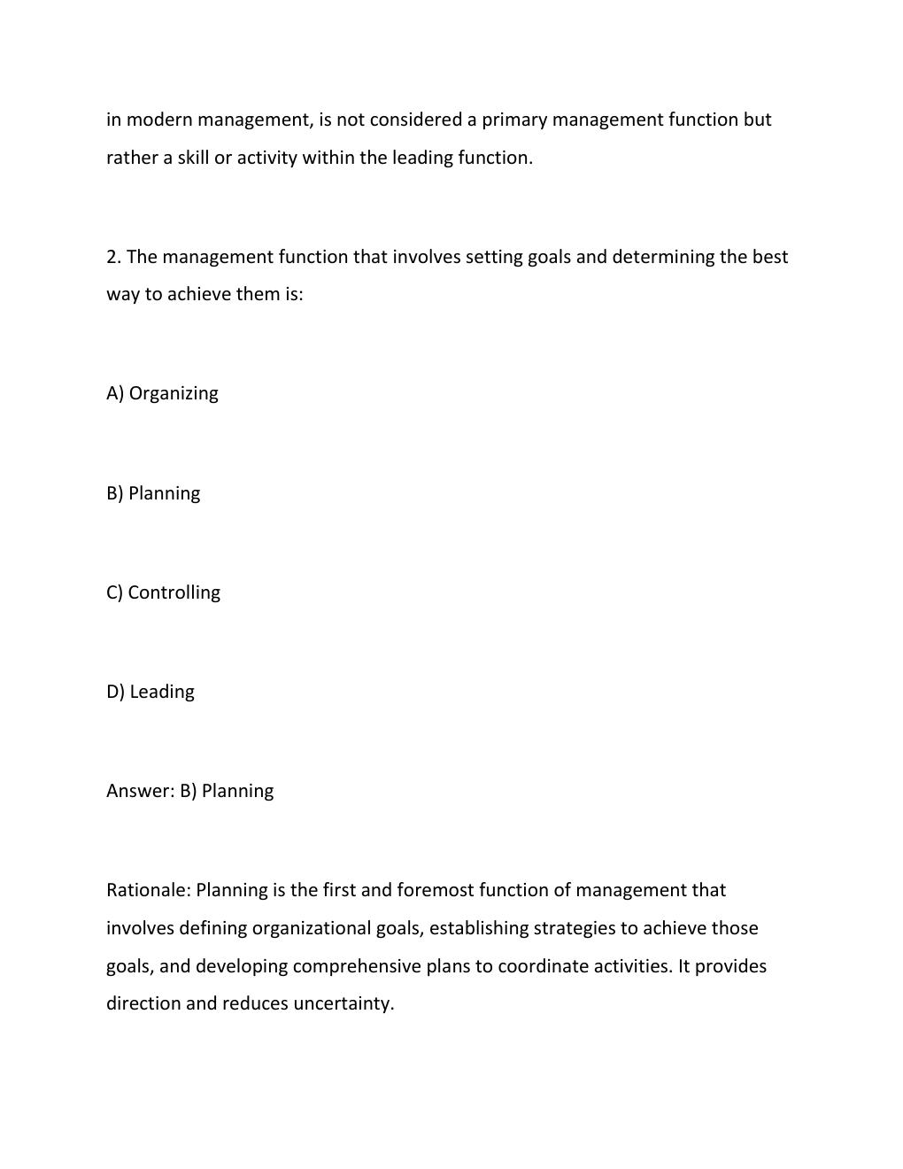 Preview page 2 of MCQ - Business Management..
