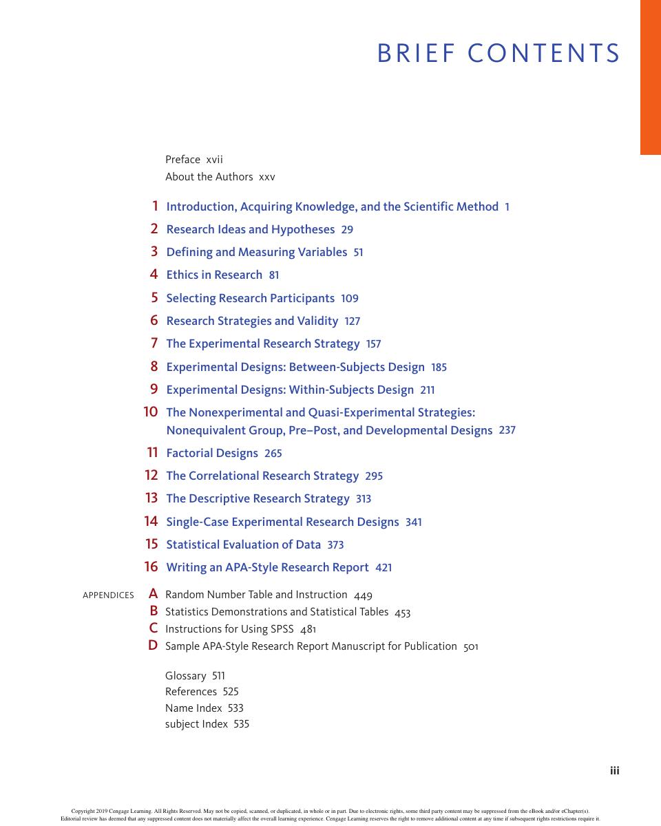 Preview page 6 of Research Methods for the Behavioral Sciences 6th Edition By Frederick Gravetter, Lori Ann Forzano