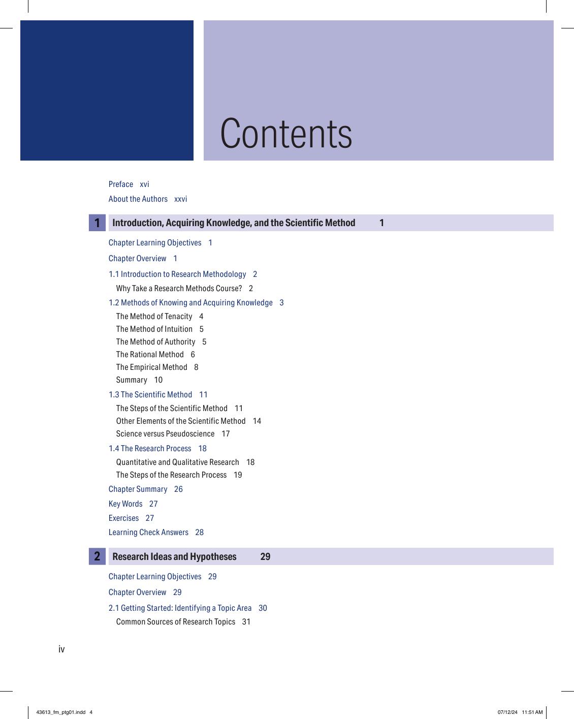 Preview page 5 of Research Methods for the Behavioral Sciences 7th Edition By Frederick Gravetter, Lori-Ann Forzano, James Witnauer