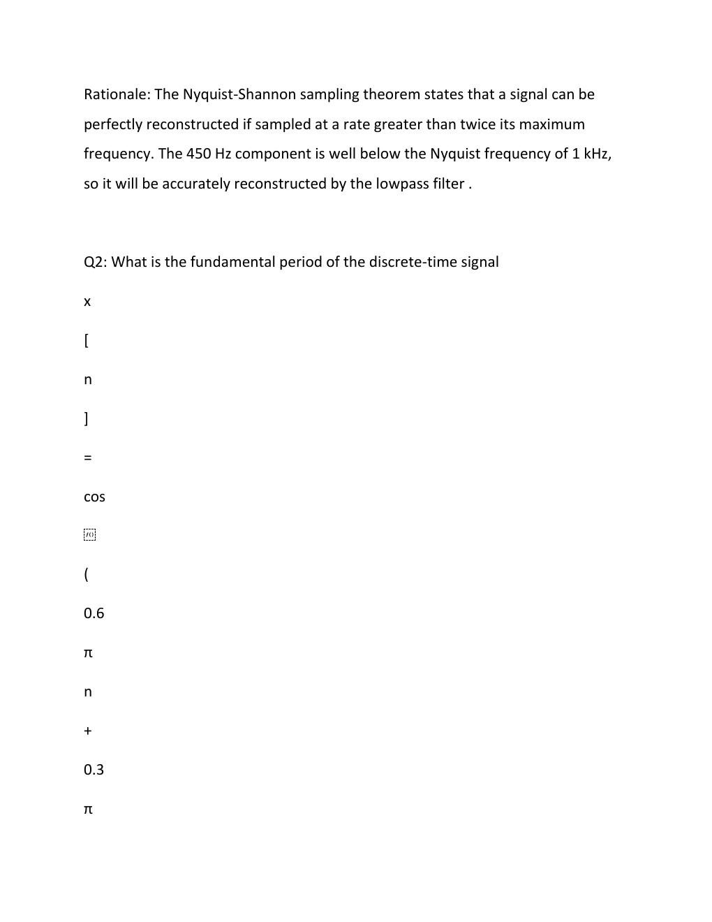 Preview page 2 of Complete Solution Manual for Digital Signal Processing A Computer-Based Approach, 4th Edition by Sanjit K. Mitra