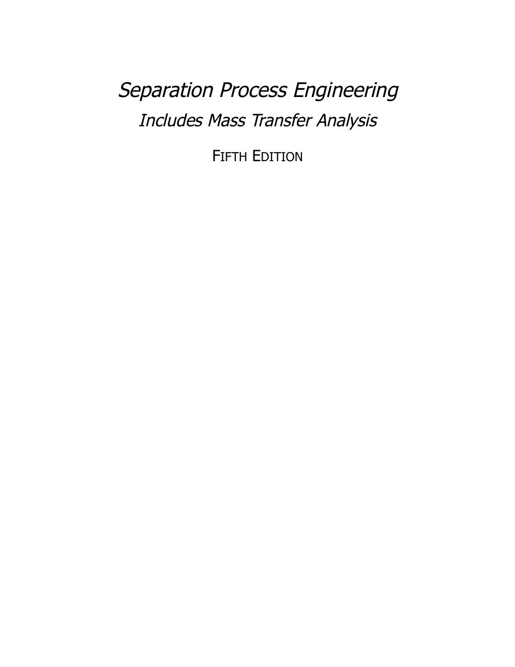Preview page 2 of eBook PDF Separation Process Engineering Includes Mass Transfer Analysis 5th Edition By Phillip Wankat