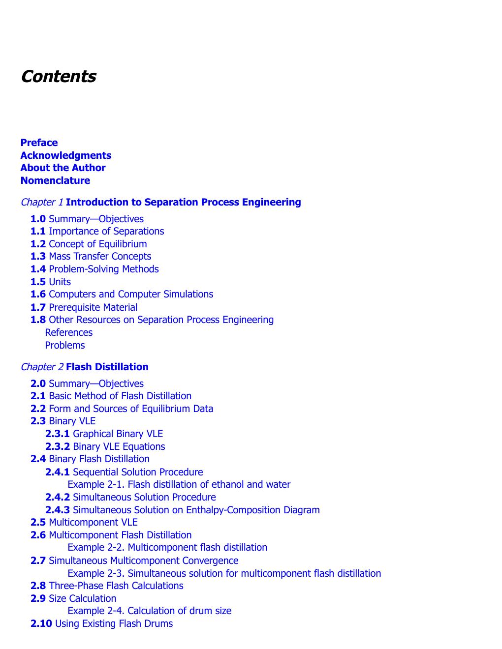 Preview page 8 of eBook PDF Separation Process Engineering Includes Mass Transfer Analysis 5th Edition By Phillip Wankat