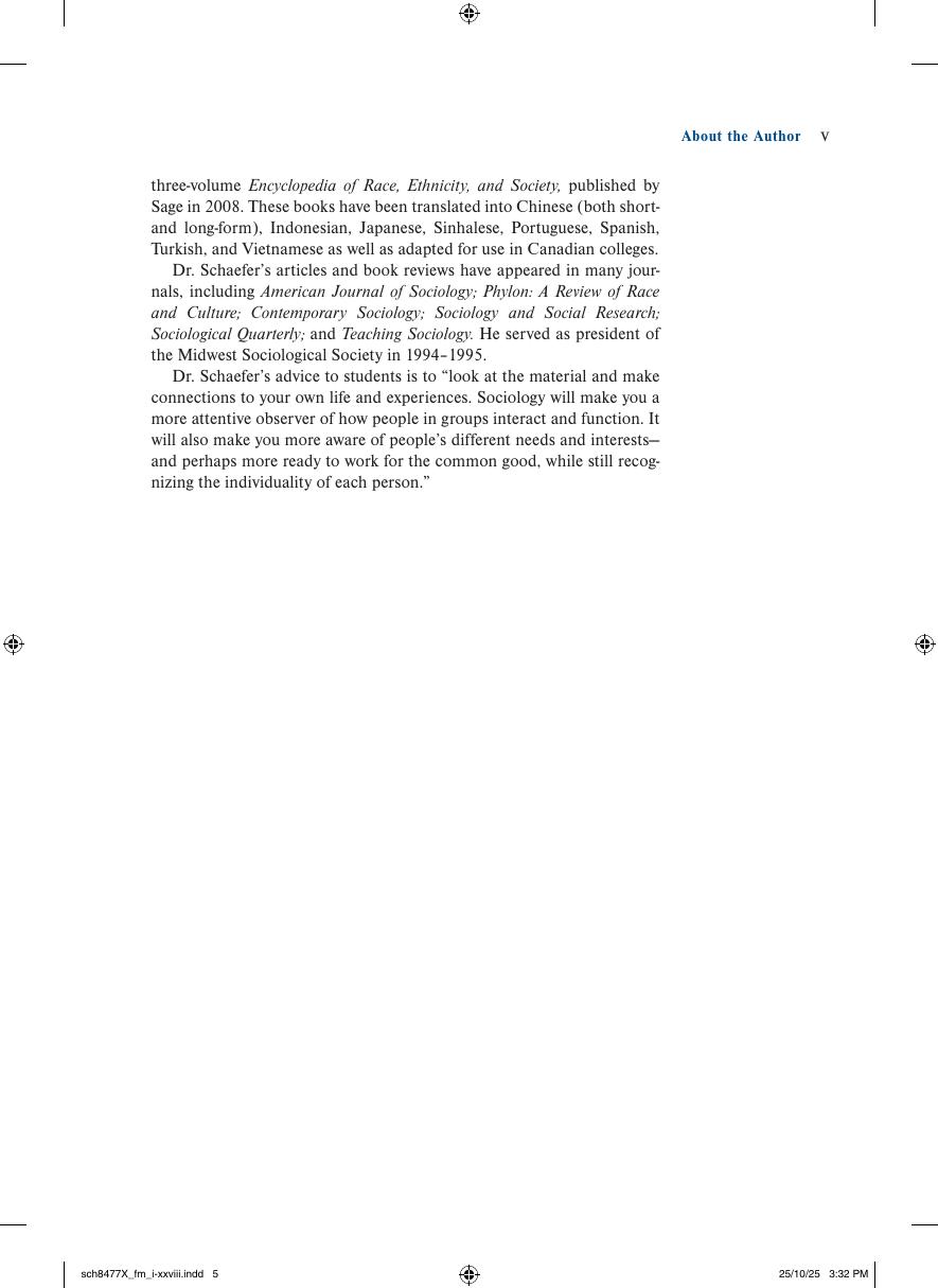 Preview page 6 of Sociology Matters 2026 Release By Richard Schaefer