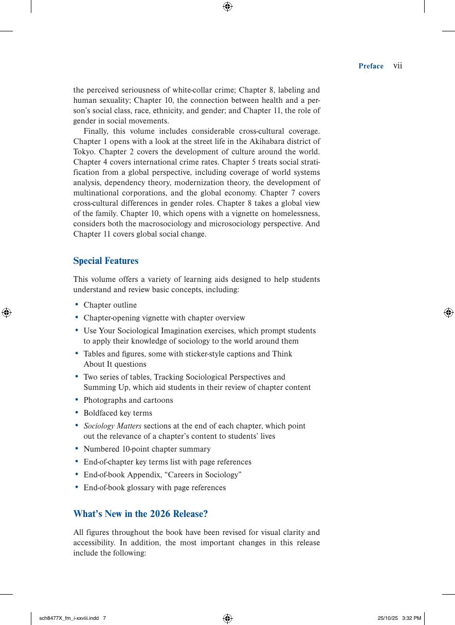 Preview page 8 of Sociology Matters 2026 Release By Richard Schaefer