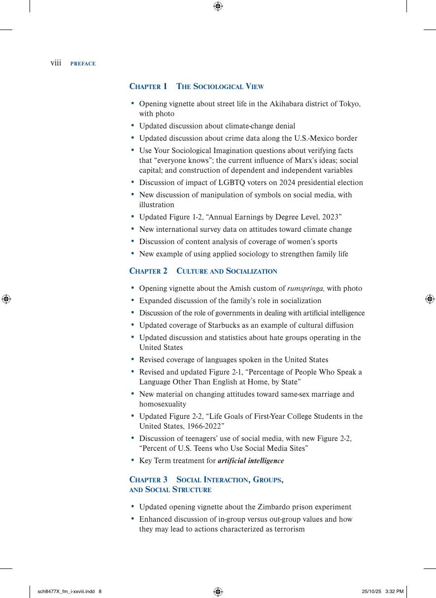 Preview page 9 of Sociology Matters 2026 Release By Richard Schaefer