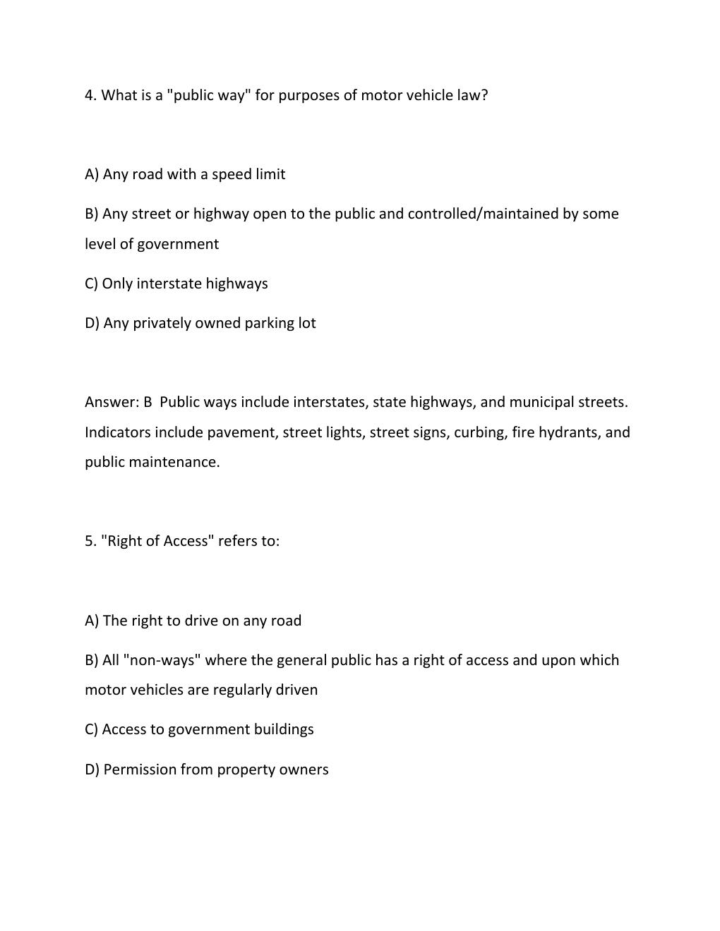 Preview page 3 of MPTC Motor Vehicle Law Ultimate Exam