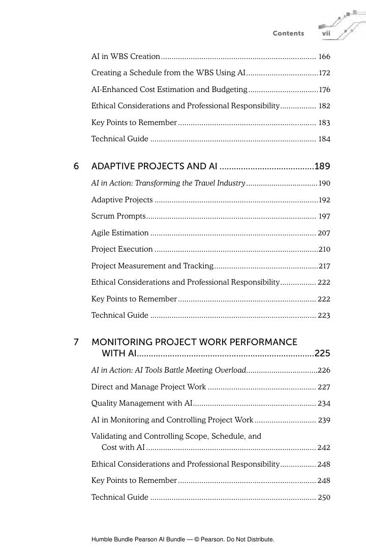 Preview page 7 of The AI Revolution in Project Management Elevating Productivity with Generative AI 1st Edition By Vijay Kanabar, Jason Wo