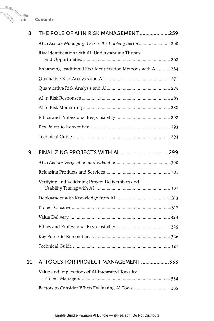 Preview page 8 of The AI Revolution in Project Management Elevating Productivity with Generative AI 1st Edition By Vijay Kanabar, Jason Wo