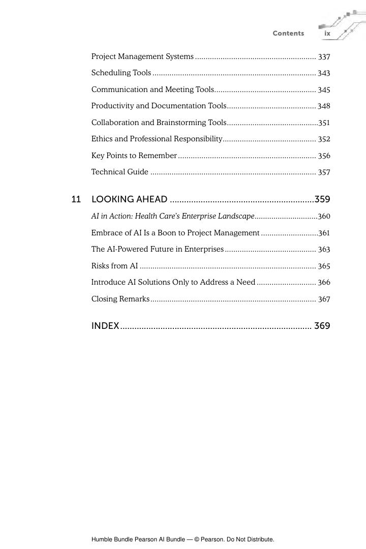 Preview page 9 of The AI Revolution in Project Management Elevating Productivity with Generative AI 1st Edition By Vijay Kanabar, Jason Wo