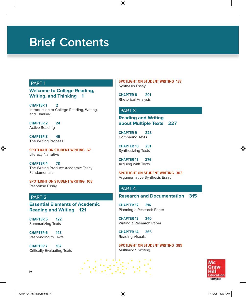 Preview page 5 of Writing to Read Reading to Write 2026 Release By Alison Kuehner