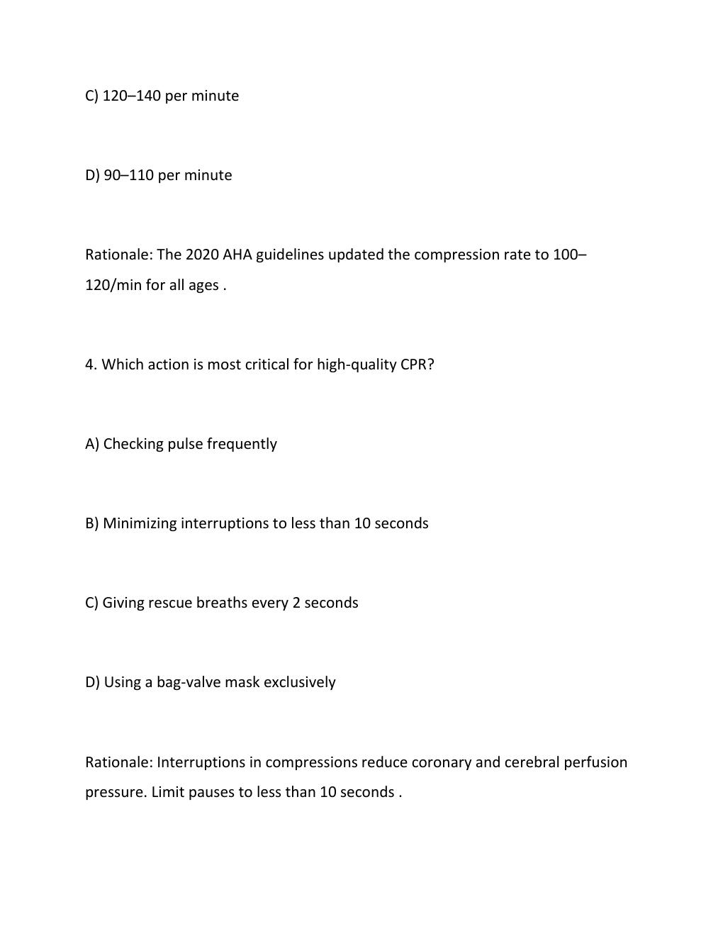 Preview page 3 of HeartCode® BLS Exam 2026  Questions &amp; Verified Answers  Basic Life Support Certification Review .