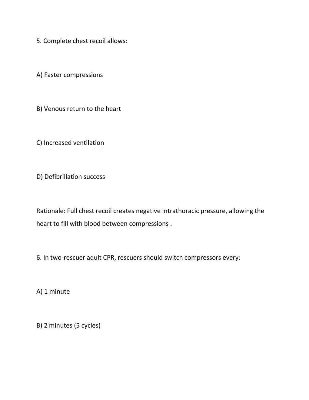 Preview page 4 of HeartCode® BLS Exam 2026  Questions &amp; Verified Answers  Basic Life Support Certification Review .