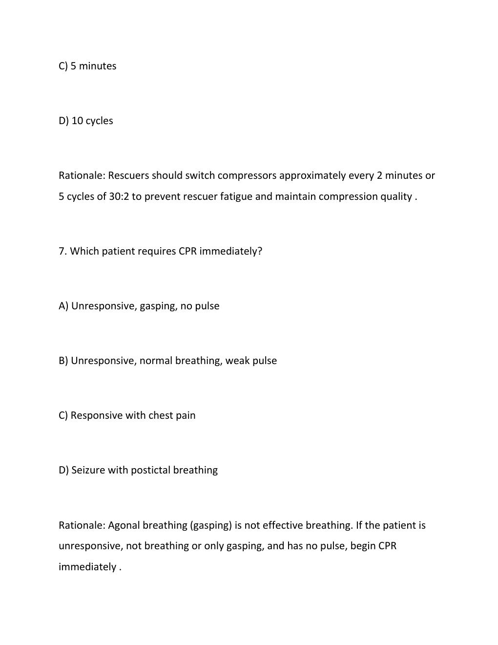 Preview page 5 of HeartCode® BLS Exam 2026  Questions &amp; Verified Answers  Basic Life Support Certification Review .