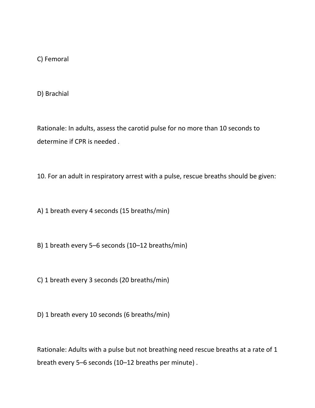 Preview page 7 of HeartCode® BLS Exam 2026  Questions &amp; Verified Answers  Basic Life Support Certification Review .