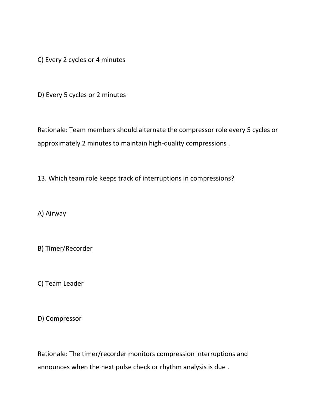 Preview page 9 of HeartCode® BLS Exam 2026  Questions &amp; Verified Answers  Basic Life Support Certification Review .
