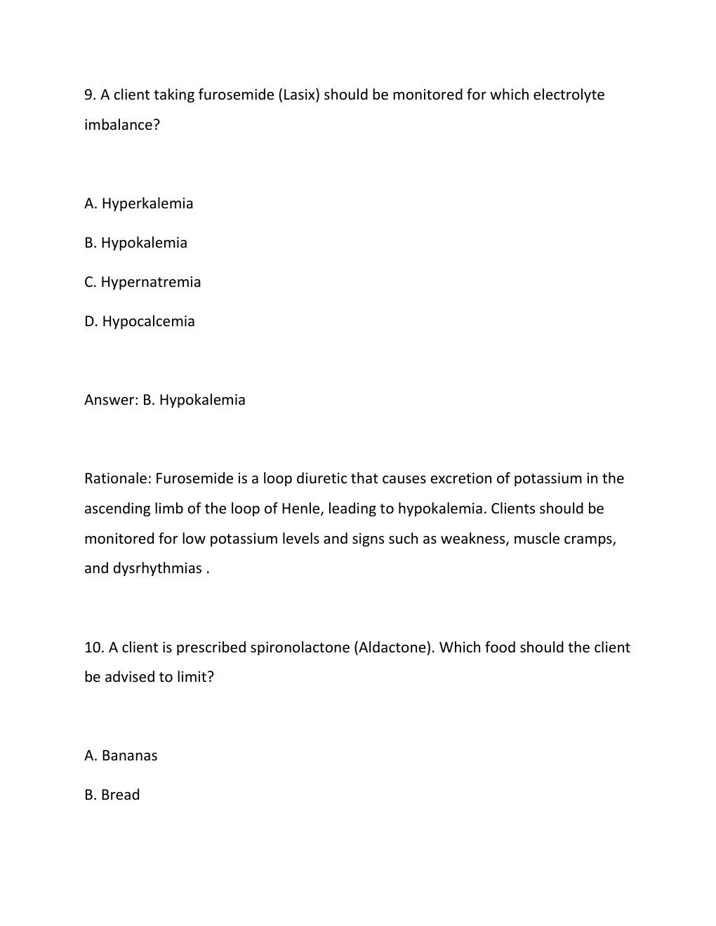 Preview page 7 of HESI Pharmacology Exam 2026  Practice Questions