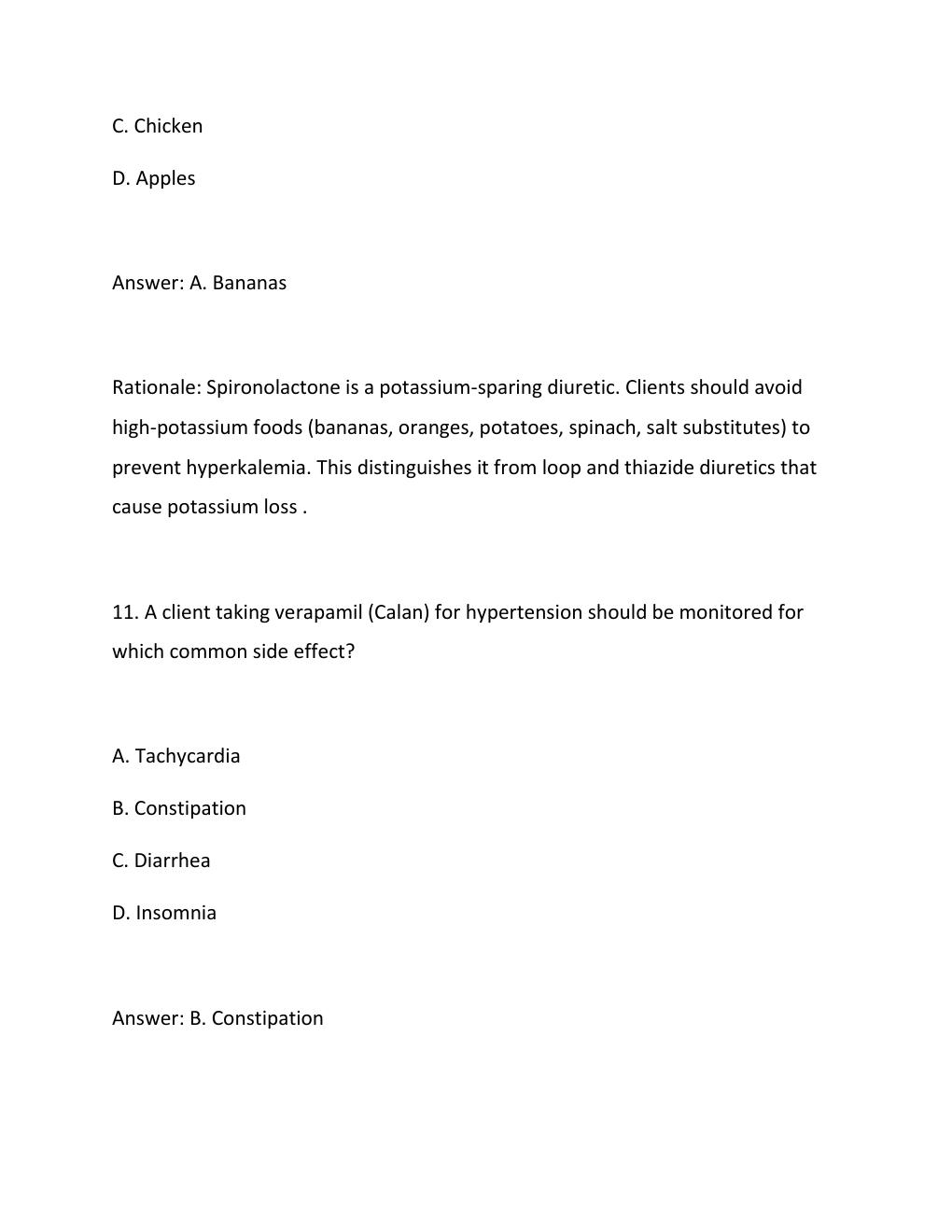 Preview page 8 of HESI Pharmacology Exam 2026  Practice Questions
