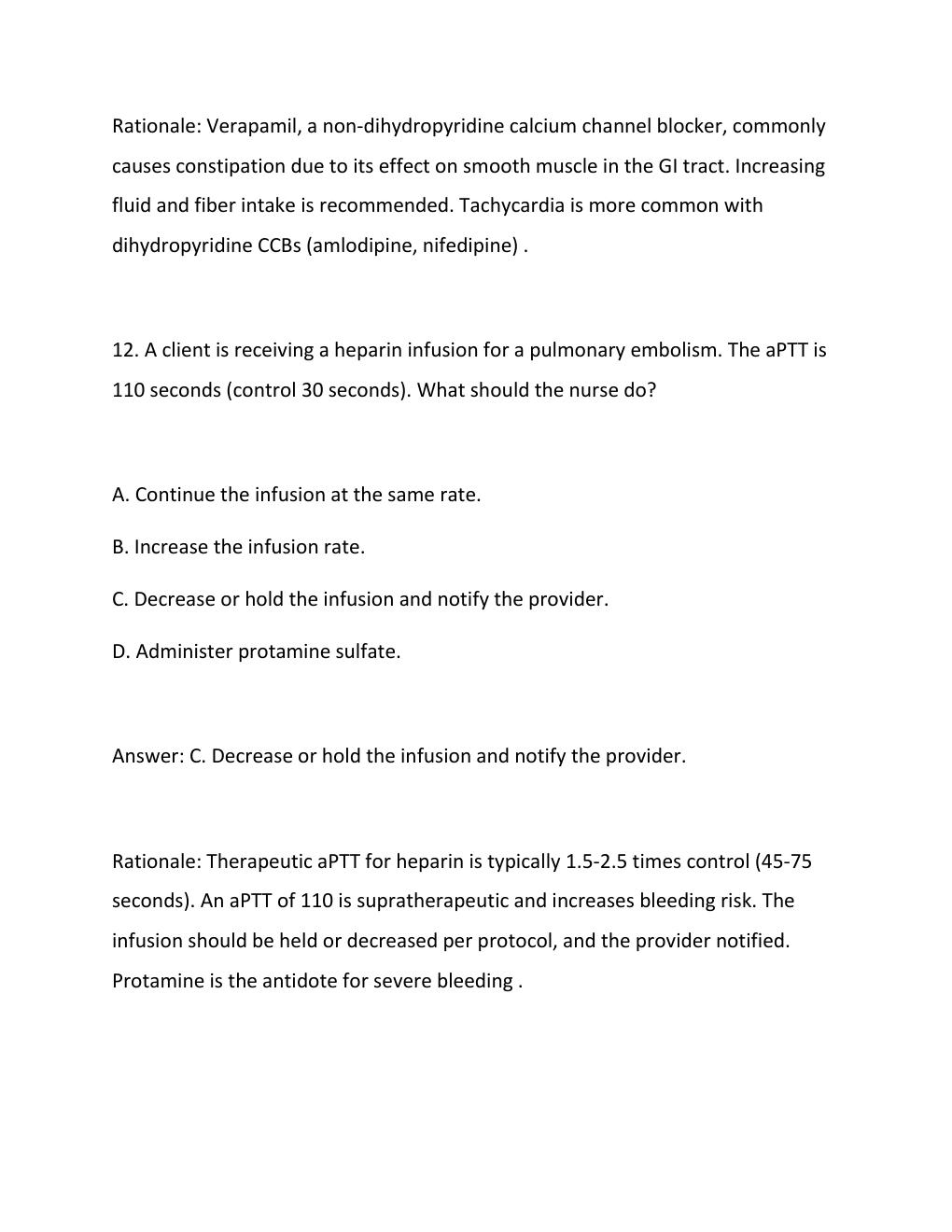 Preview page 9 of HESI Pharmacology Exam 2026  Practice Questions