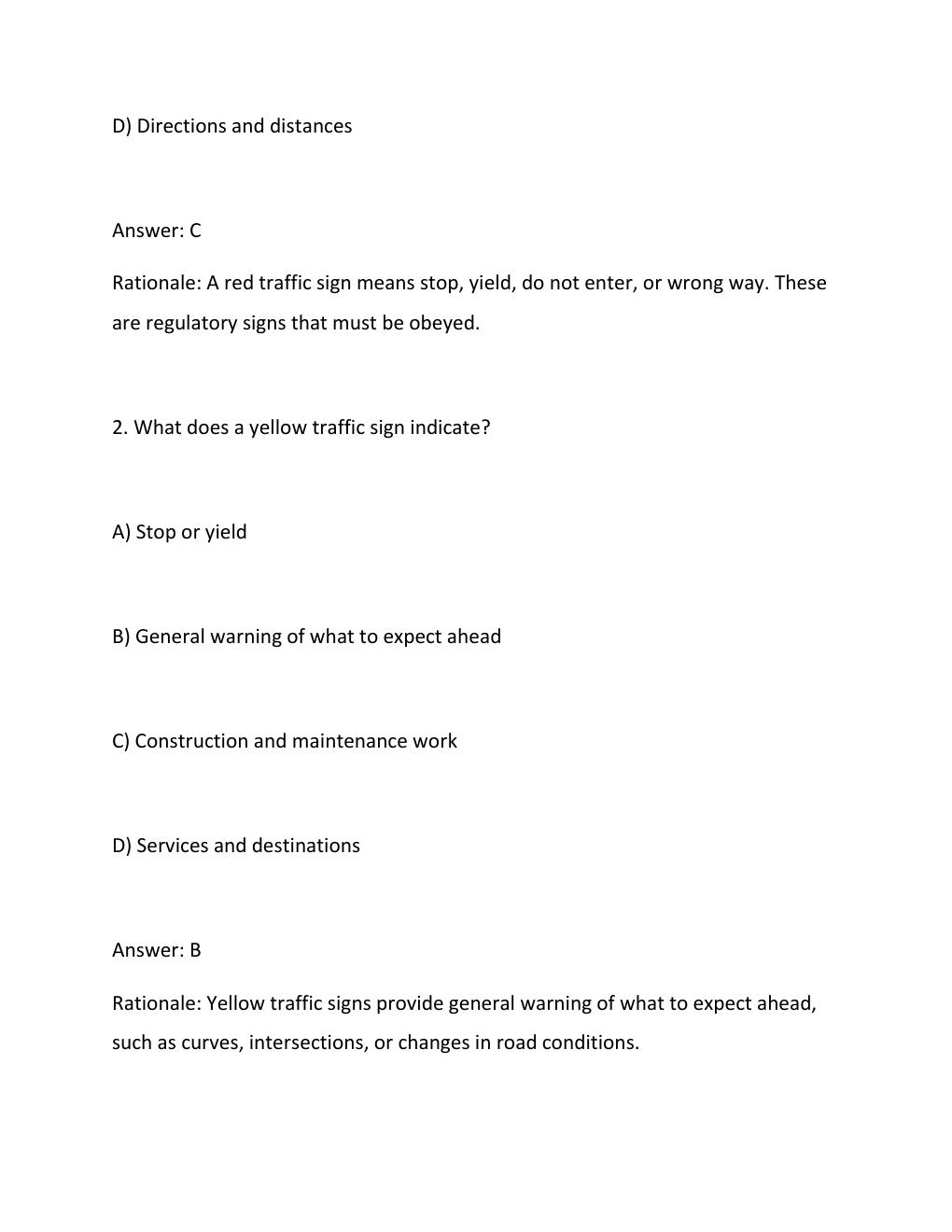 Preview page 2 of DC DMV Knowledge Test 2026  Practice Questions &amp; Verified Answers  Washington, DC Driver's License Exam Review....