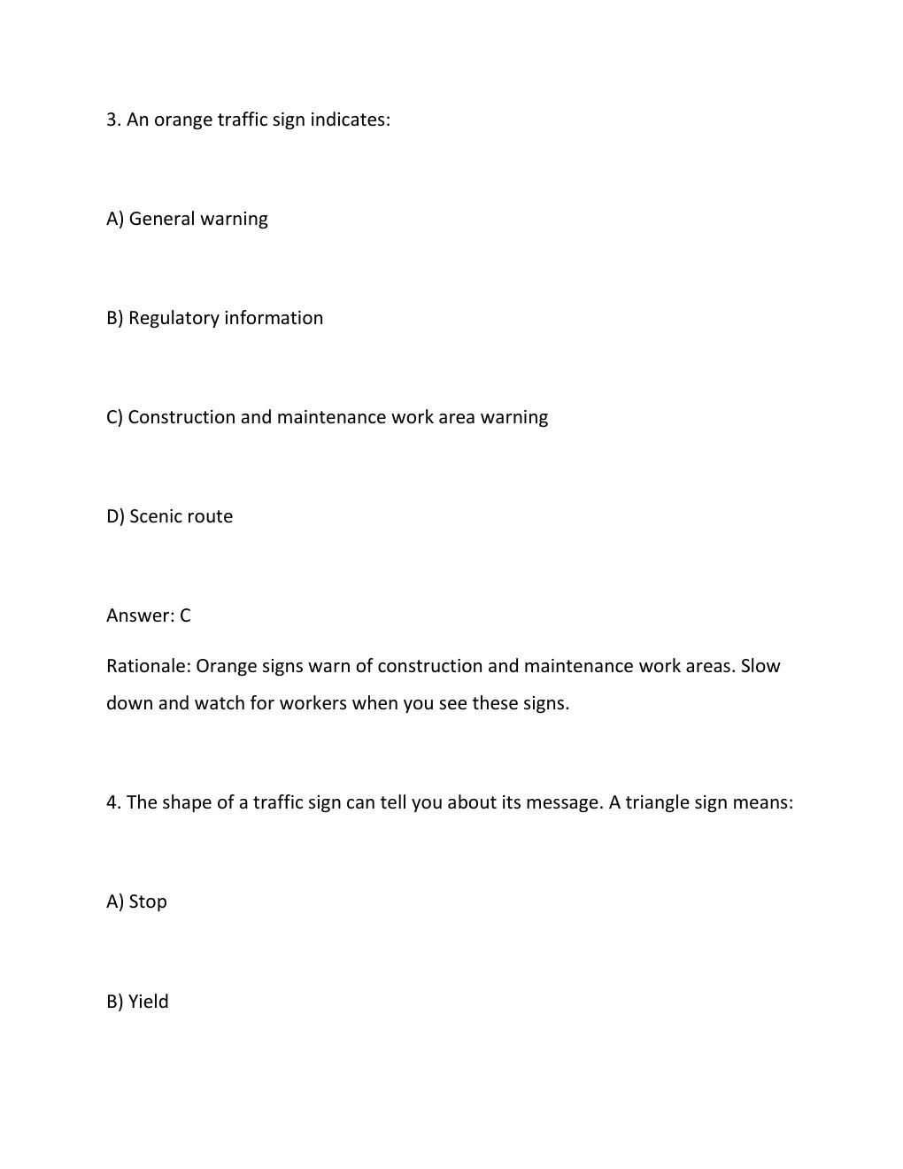 Preview page 3 of DC DMV Knowledge Test 2026  Practice Questions &amp; Verified Answers  Washington, DC Driver's License Exam Review....
