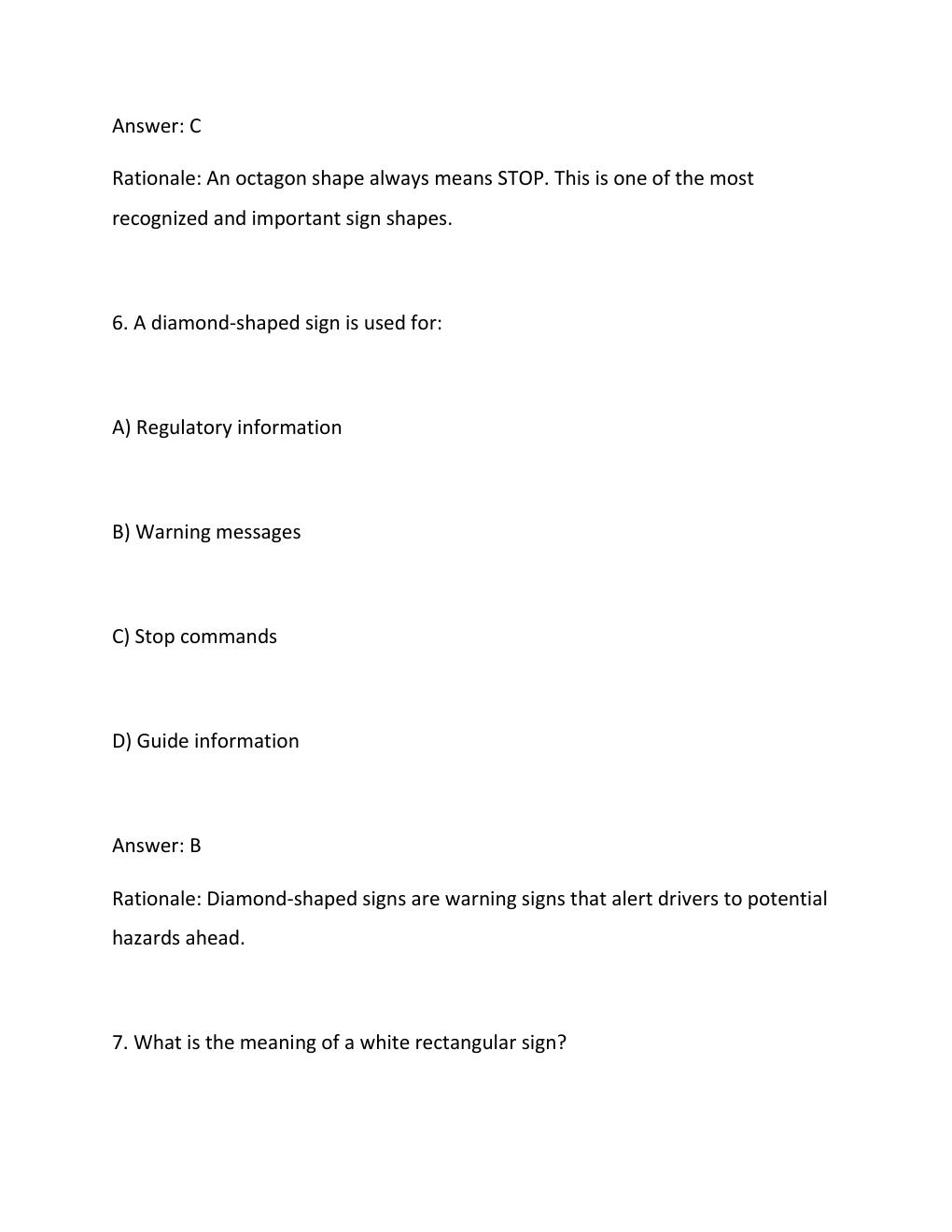 Preview page 5 of DC DMV Knowledge Test 2026  Practice Questions &amp; Verified Answers  Washington, DC Driver's License Exam Review....