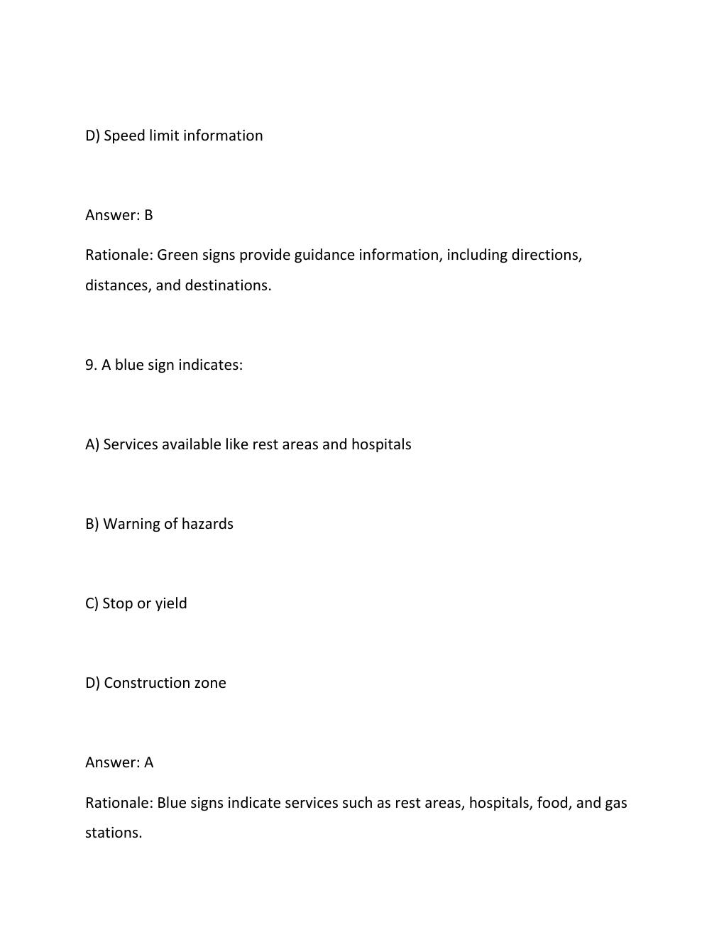 Preview page 7 of DC DMV Knowledge Test 2026  Practice Questions &amp; Verified Answers  Washington, DC Driver's License Exam Review....
